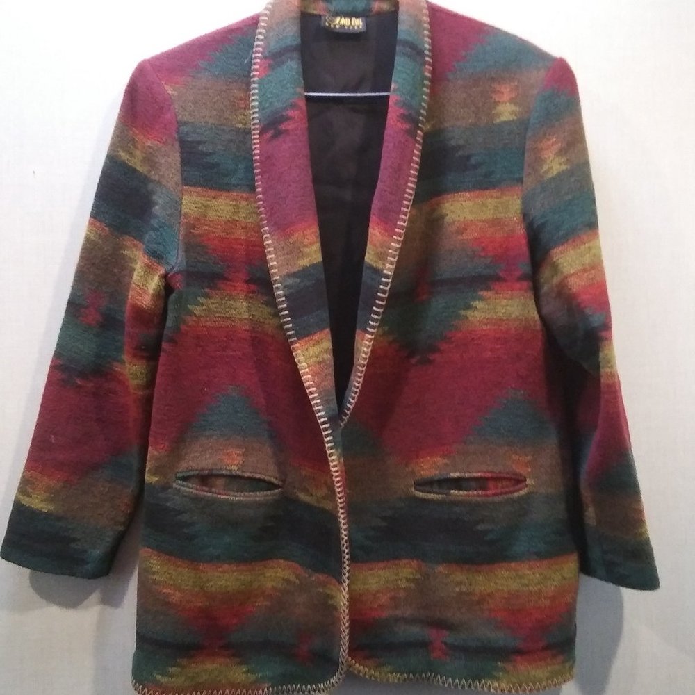 David Paul New York Vintage southwestern jacket